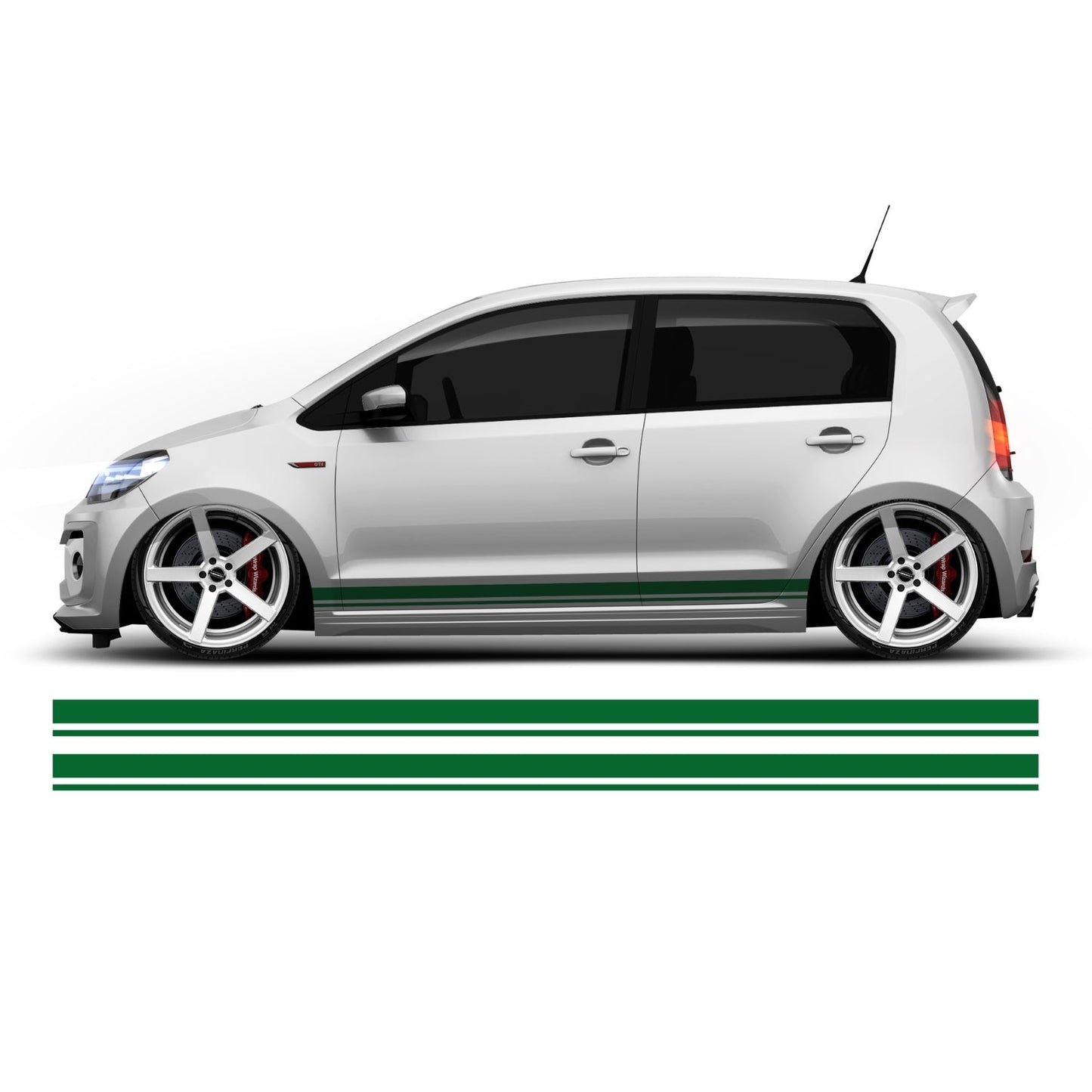 Seat Mii, Skoda Citigo, VW Up Seitenstreifen - Set 20002