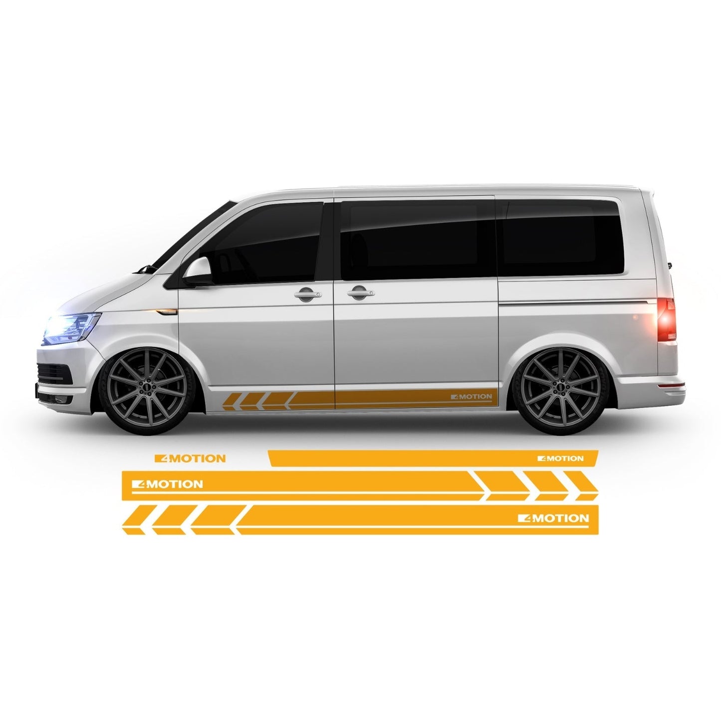 VW Bus T6 4Motion side stripes - Set 10005.03