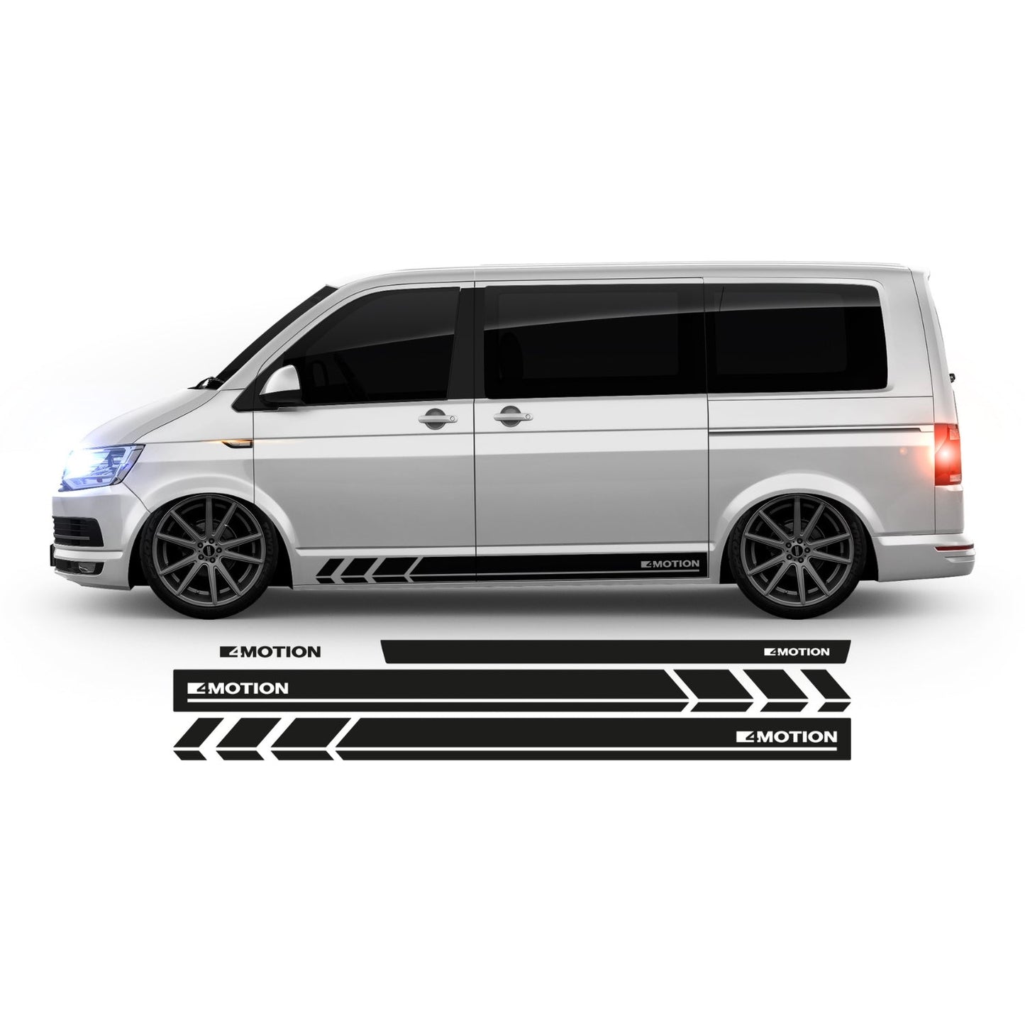 VW Bus T6 4Motion side stripes - Set 10005.03