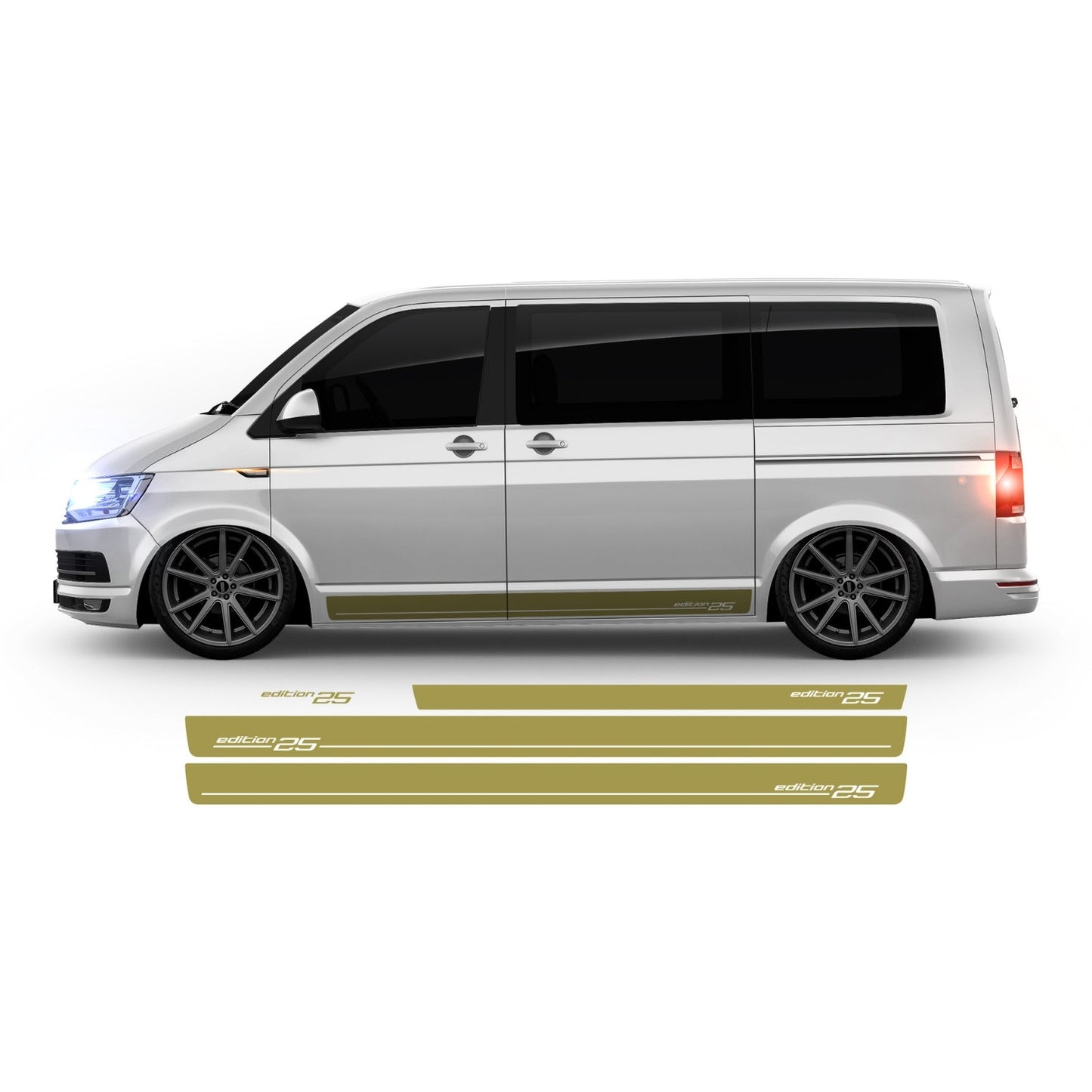 VW Bus T6 Edition 25 Seitenstreifen - Set 10006