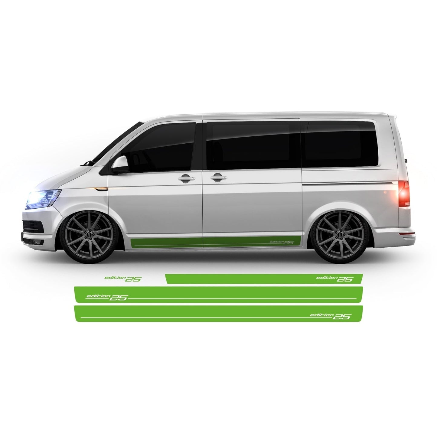 VW Bus T6 Edition 25 Seitenstreifen - Set 10006
