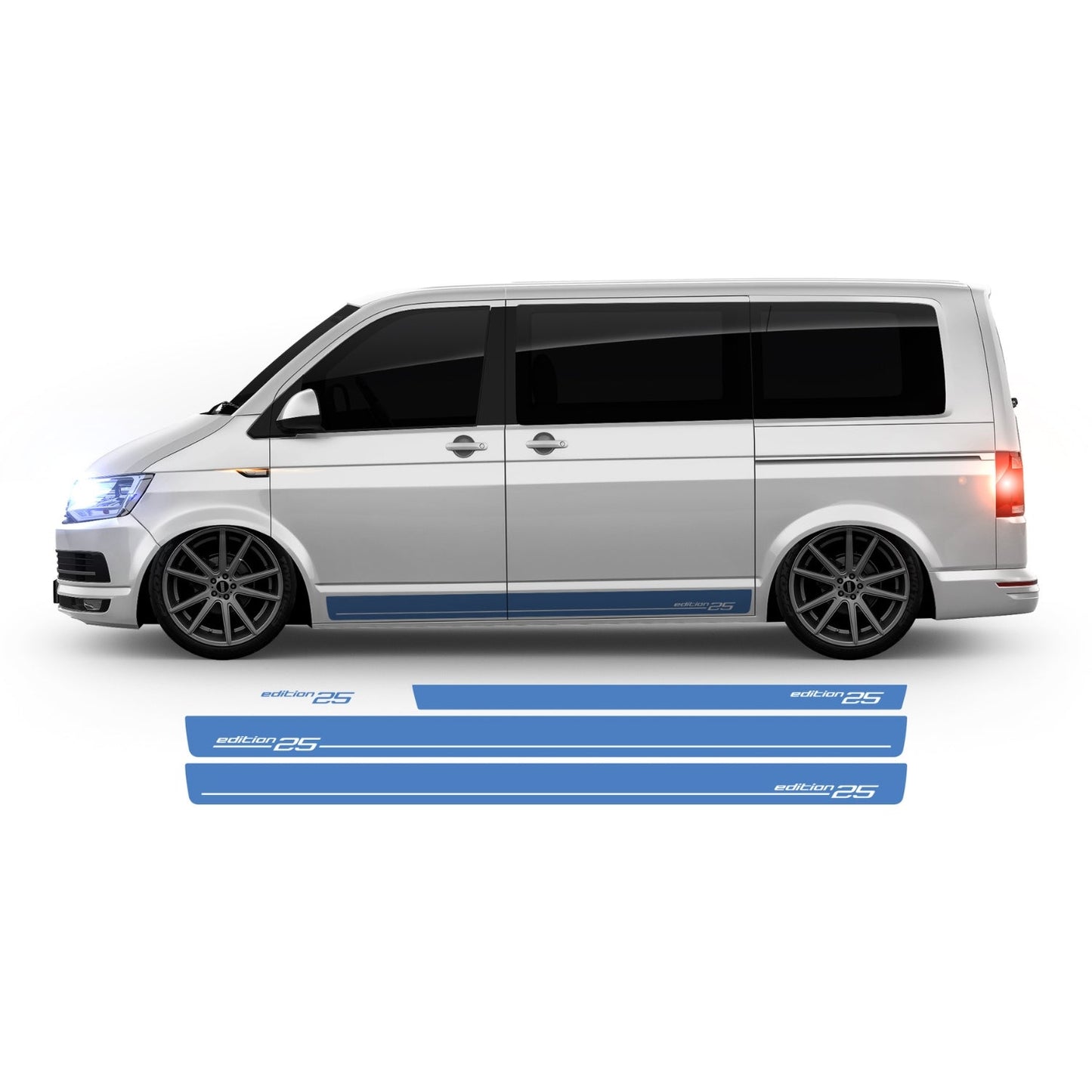 VW Bus T6 Edition 25 Seitenstreifen - Set 10006