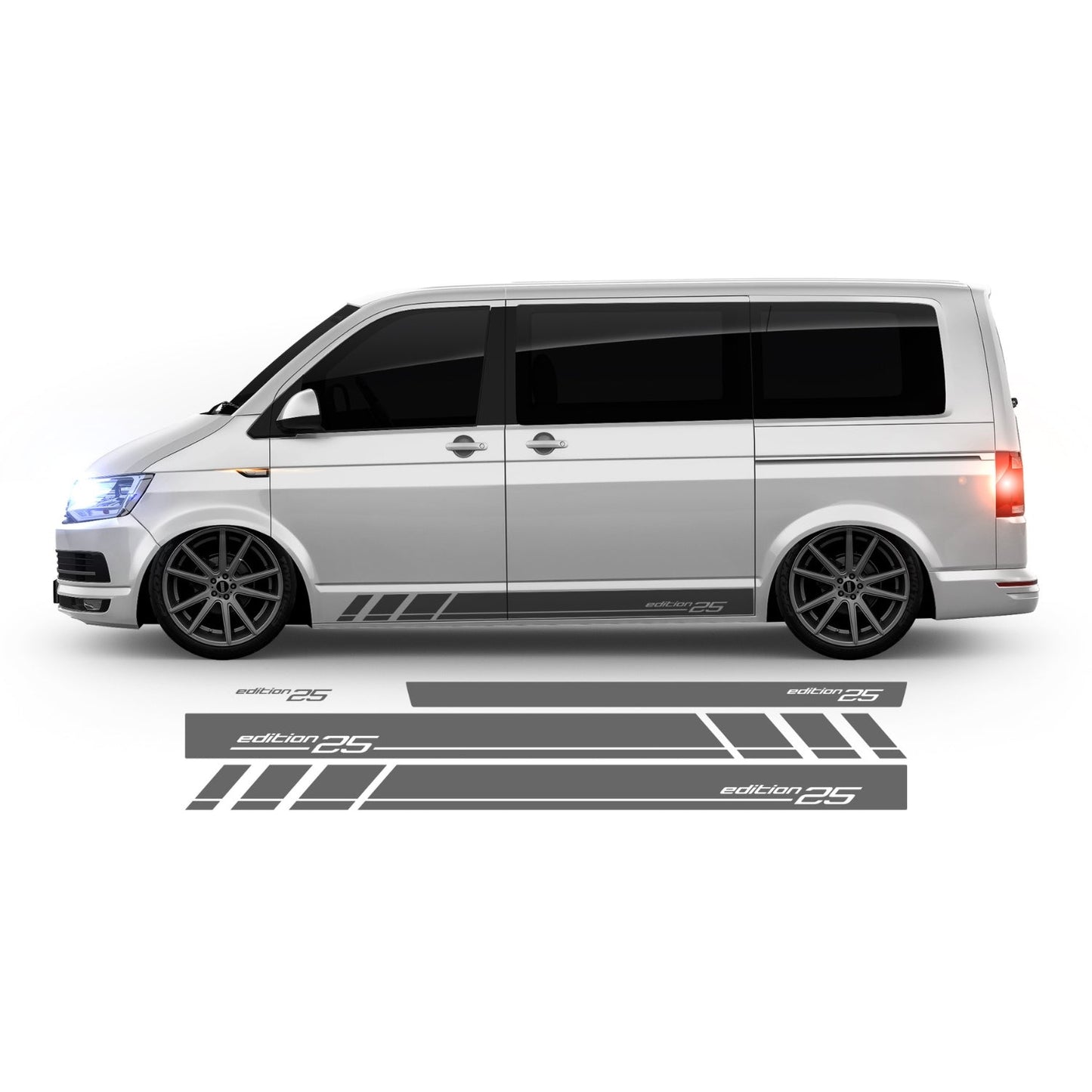 VW Bus T6 Edition 25 Seitenstreifen - Set 10007