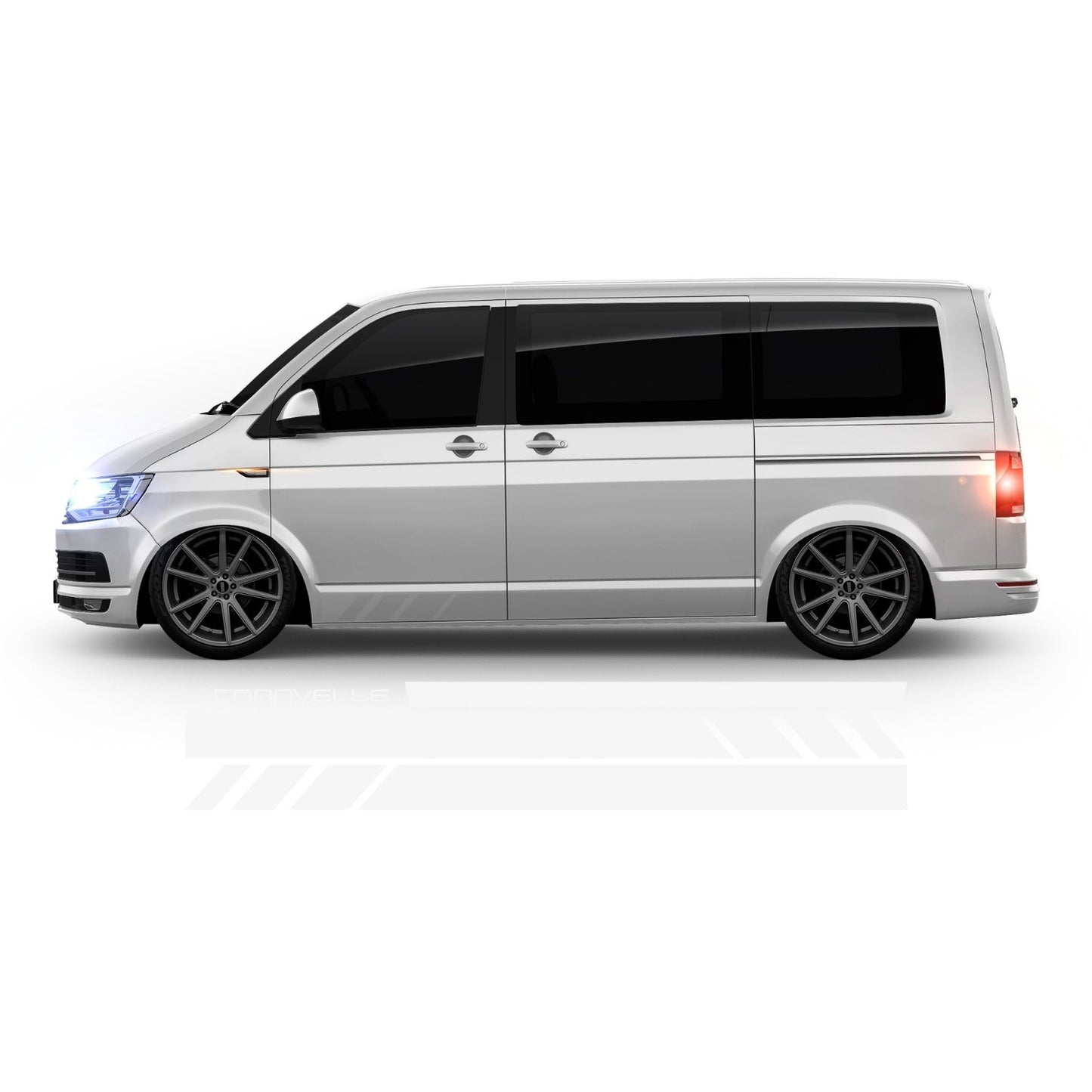 VW Bus T6 Caravelle Seitenstreifen - Set 10002.06