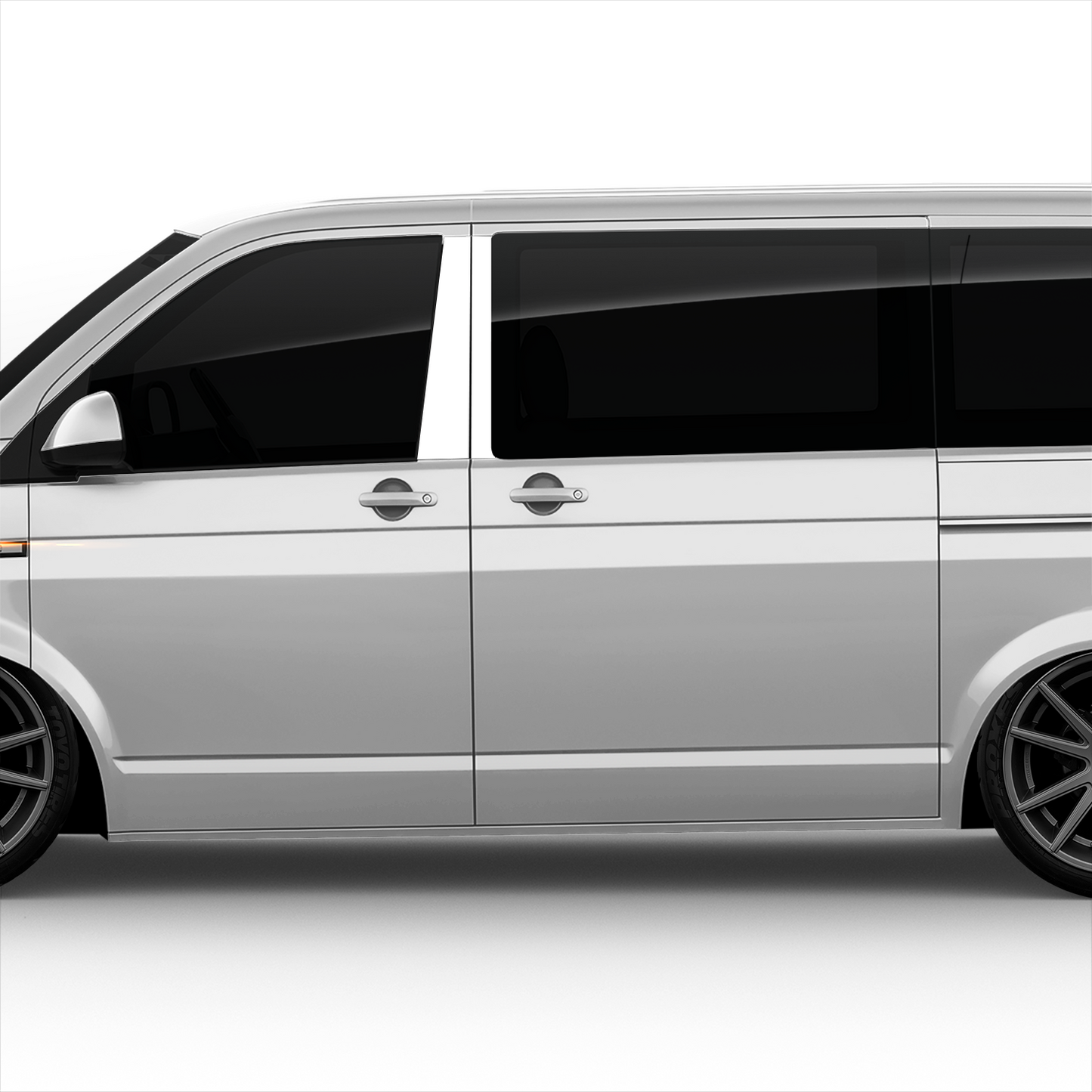 VW Bus Dekor für B-Säule passend für VW T5 T6 & T6.1 Set 10100.01