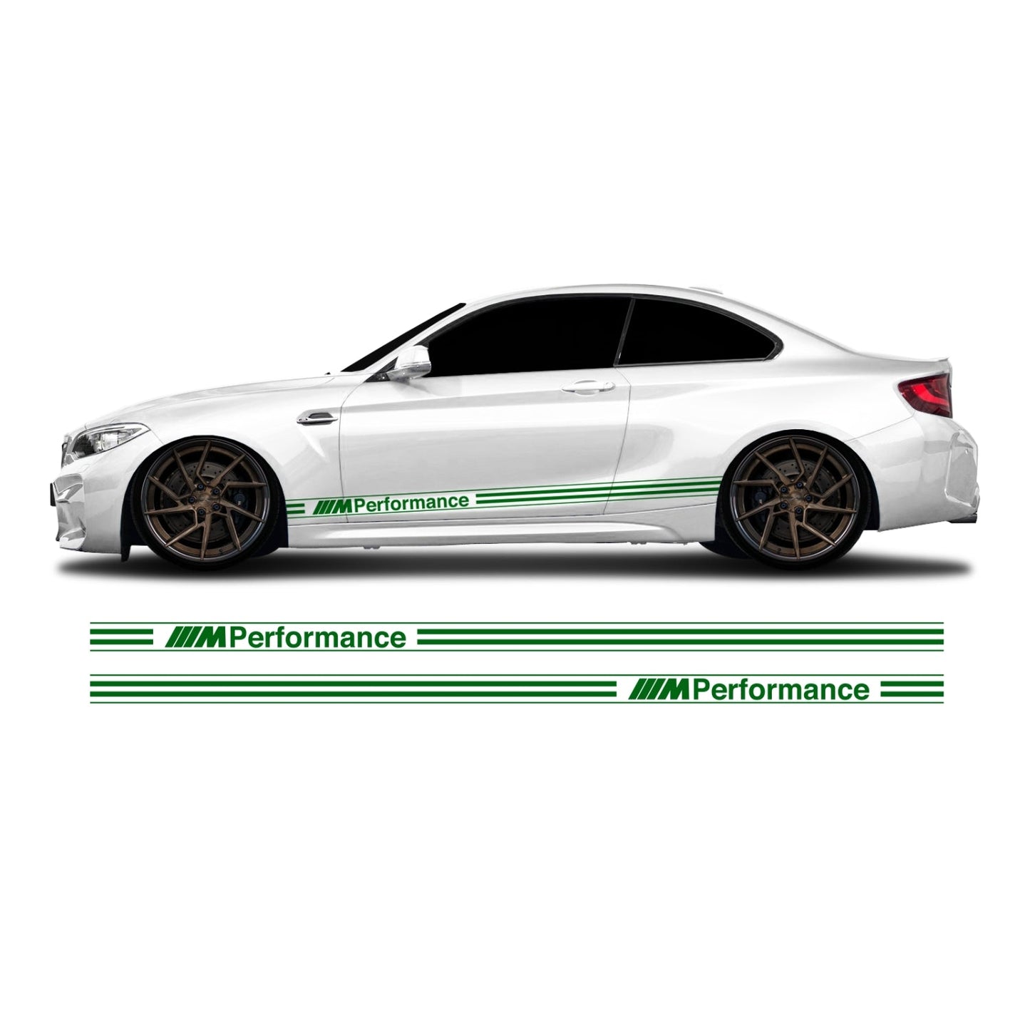 BMW 2er F22 & F23 Coupe und Cabrio Seitenstreifen - Set 50002