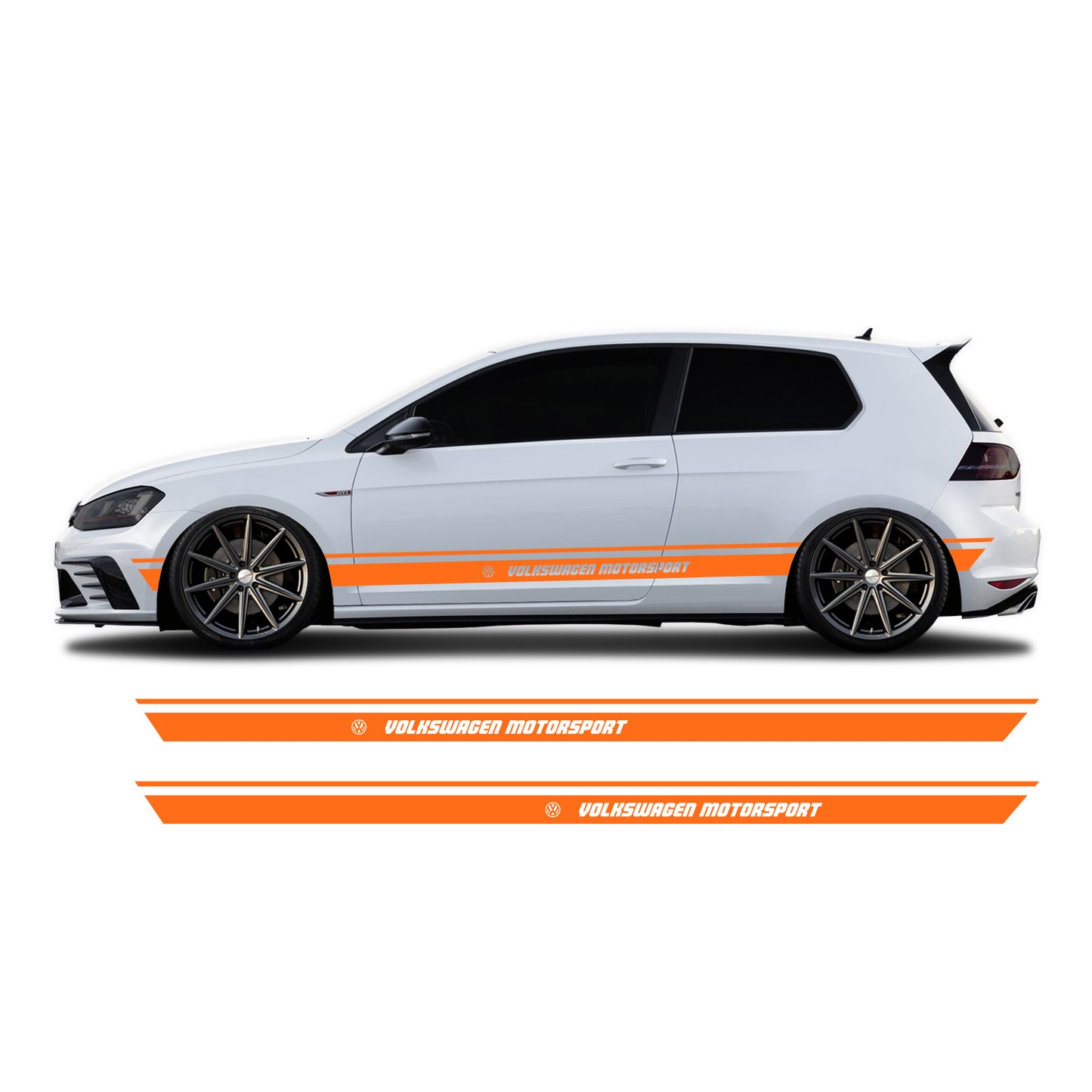 VW Golf 7 Seitenstreifen ohne RS - Set 60002