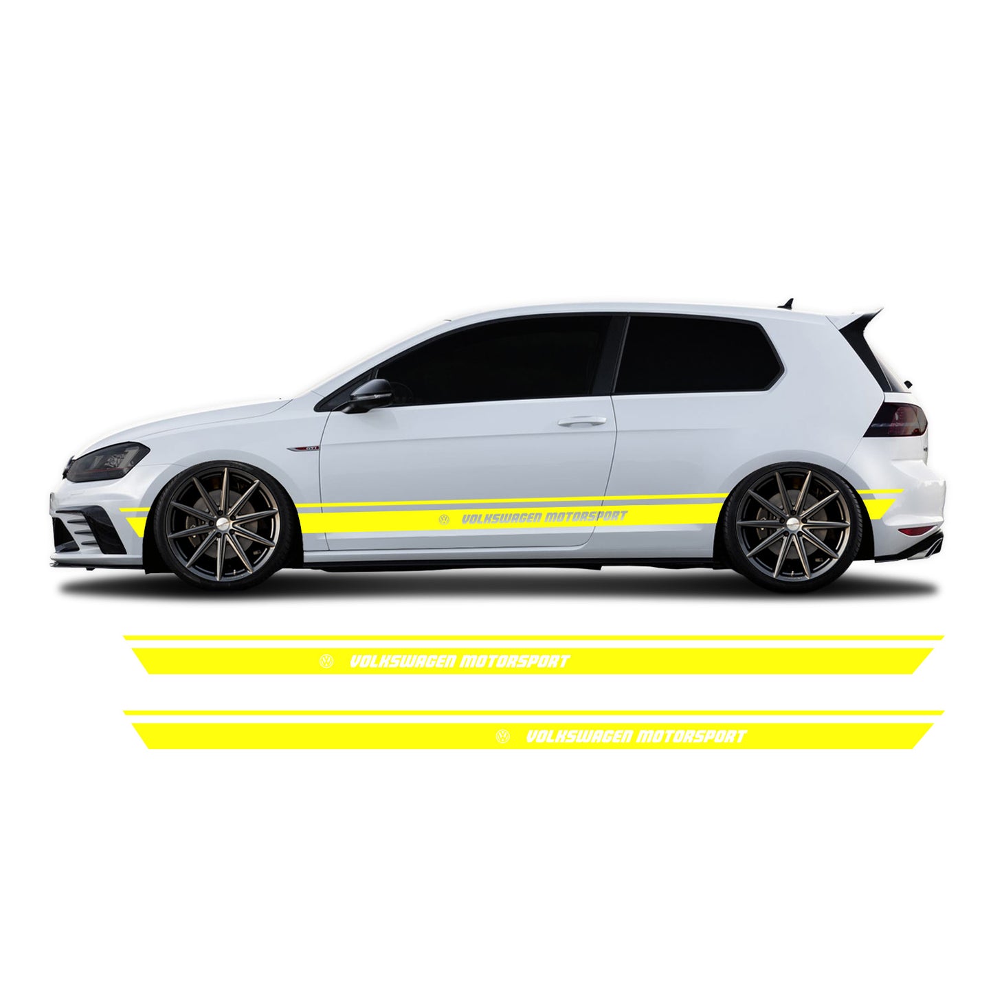 VW Golf 7 Seitenstreifen ohne RS - Set 60002
