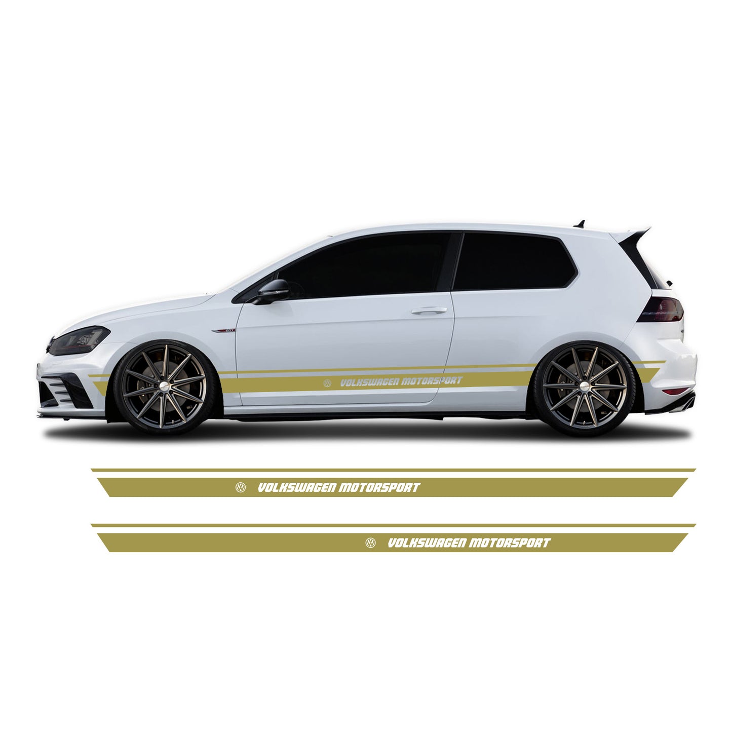 VW Golf 7 Seitenstreifen ohne RS - Set 60002
