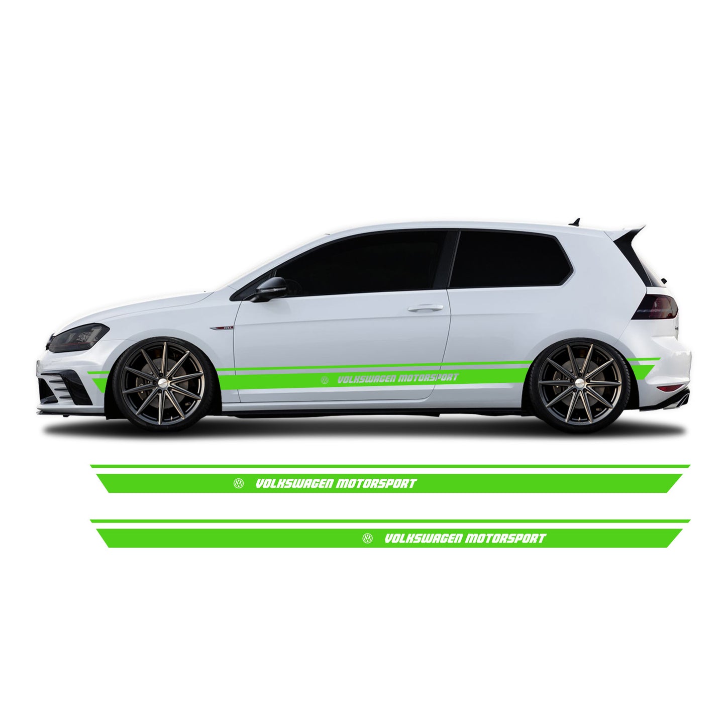 VW Golf 7 Seitenstreifen ohne RS - Set 60002