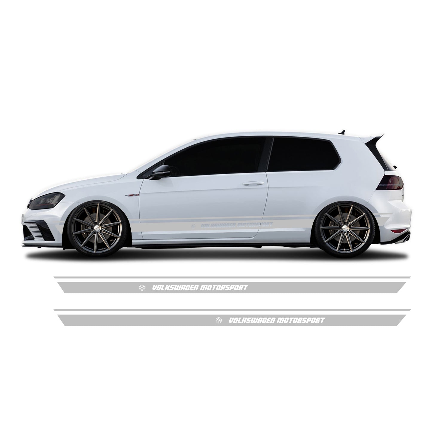VW Golf 7 Seitenstreifen ohne RS - Set 60002