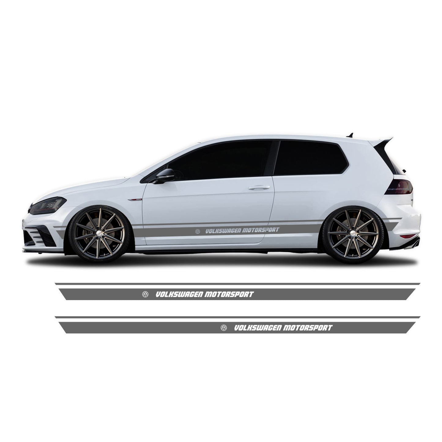 VW Golf 7 Seitenstreifen ohne RS - Set 60002