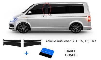VW Bus Dekor für B-Säule passend für VW T5 T6 & T6.1 Set 10100.01