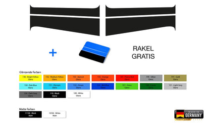 VW Bus Dekor für B-Säule passend für VW T5 T6 & T6.1 Set 10100.01