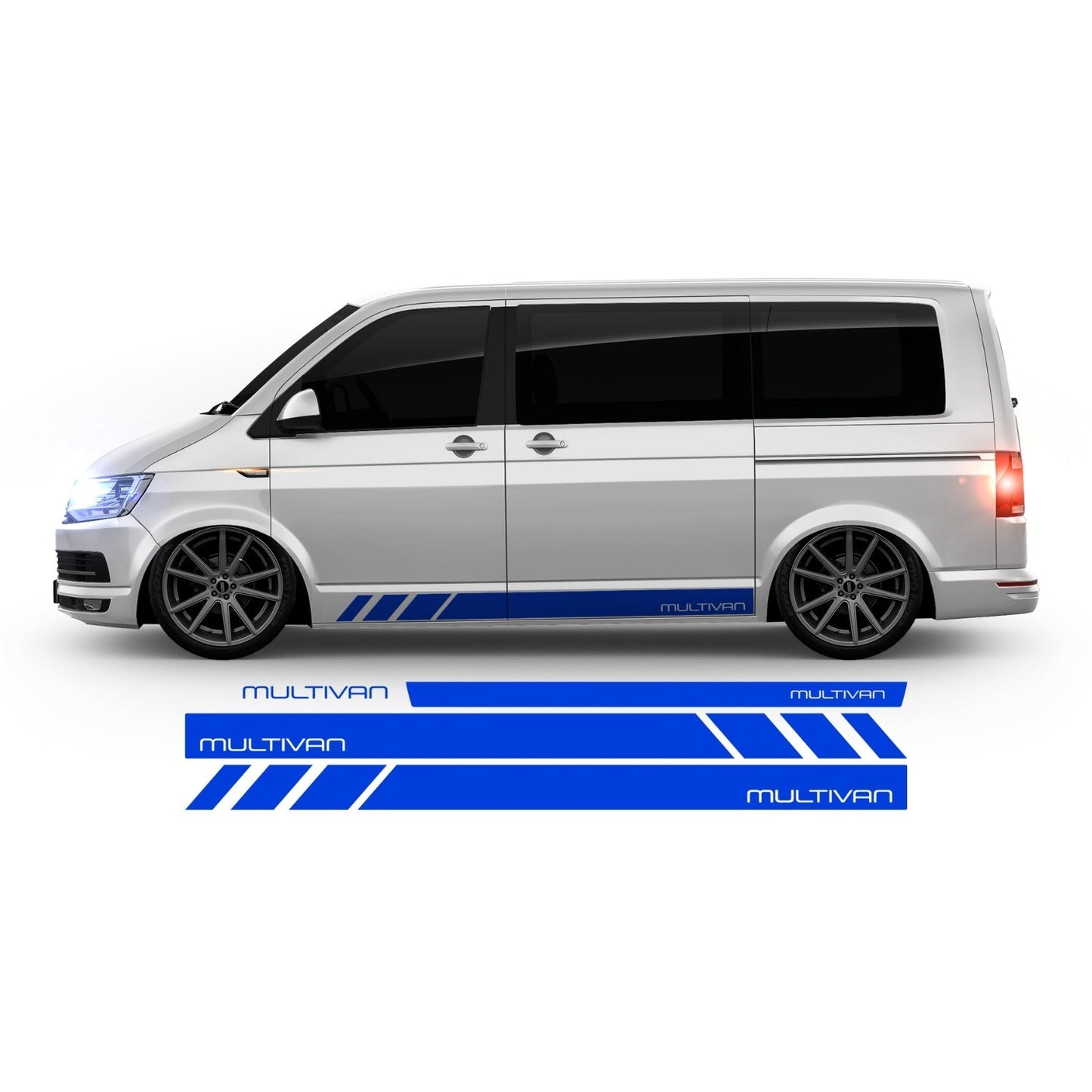 VW Bus T6 Multivan Seitenstreifen - Set 10002.09