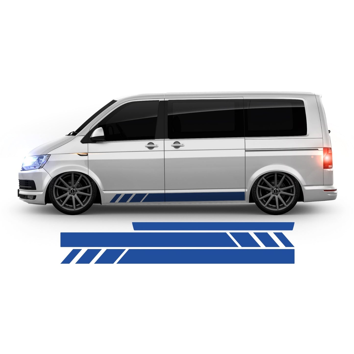 VW Bus T5 blank side stripes - Set 10002.02