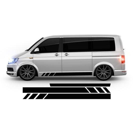 VW Bus T4 Blanko Seitenstreifen - Set 10002.02