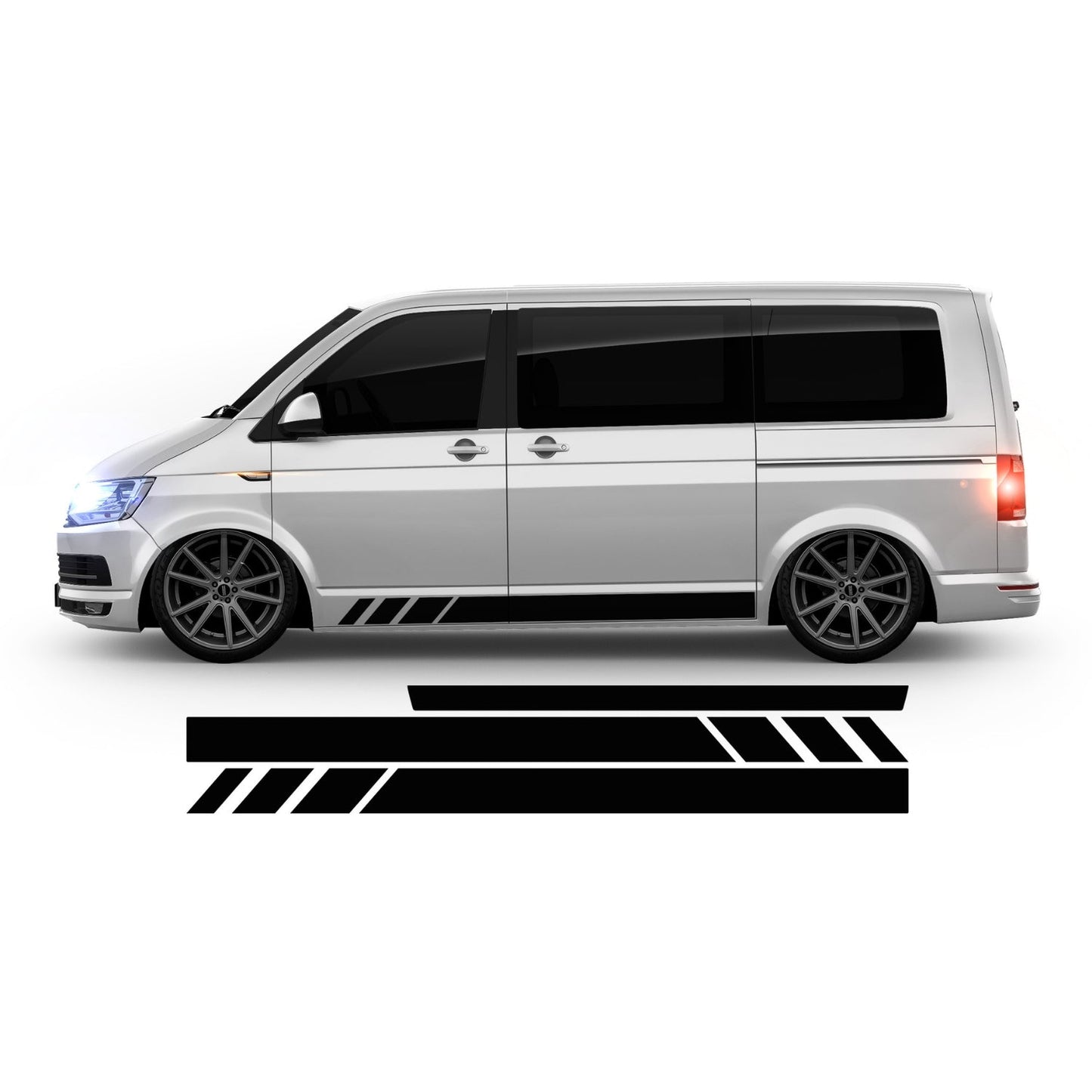 VW Bus T5 blank side stripes - Set 10002.02