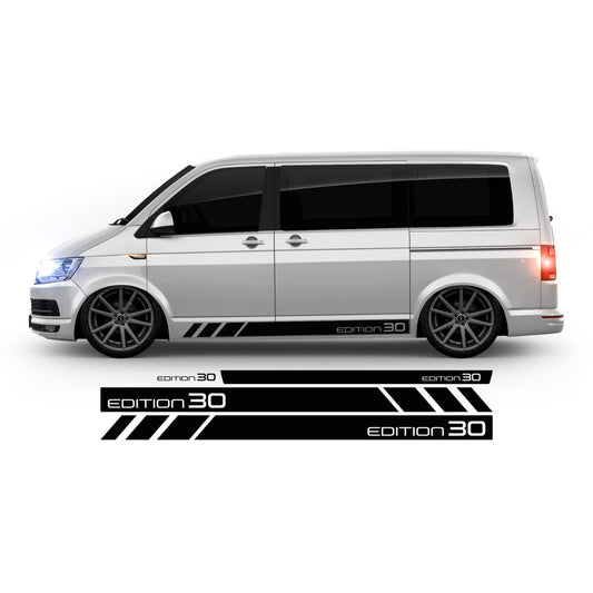 VW Bus T6 Edition 30 side stripes - Set 10002.08.2