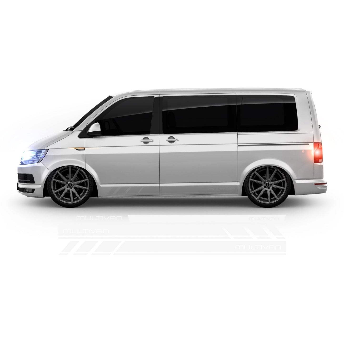 VW Bus T6 Multivan Seitenstreifen - Set 10004.09