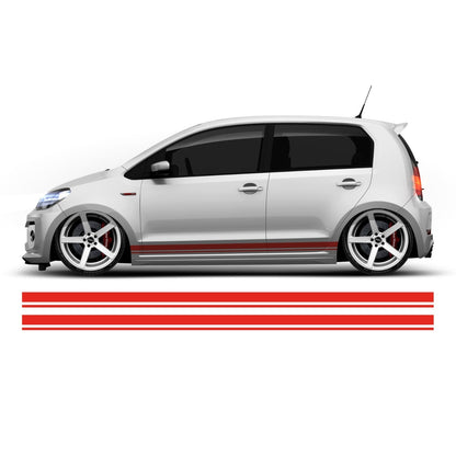 Seat Mii, Skoda Citigo, VW Up Seitenstreifen - Set 20002