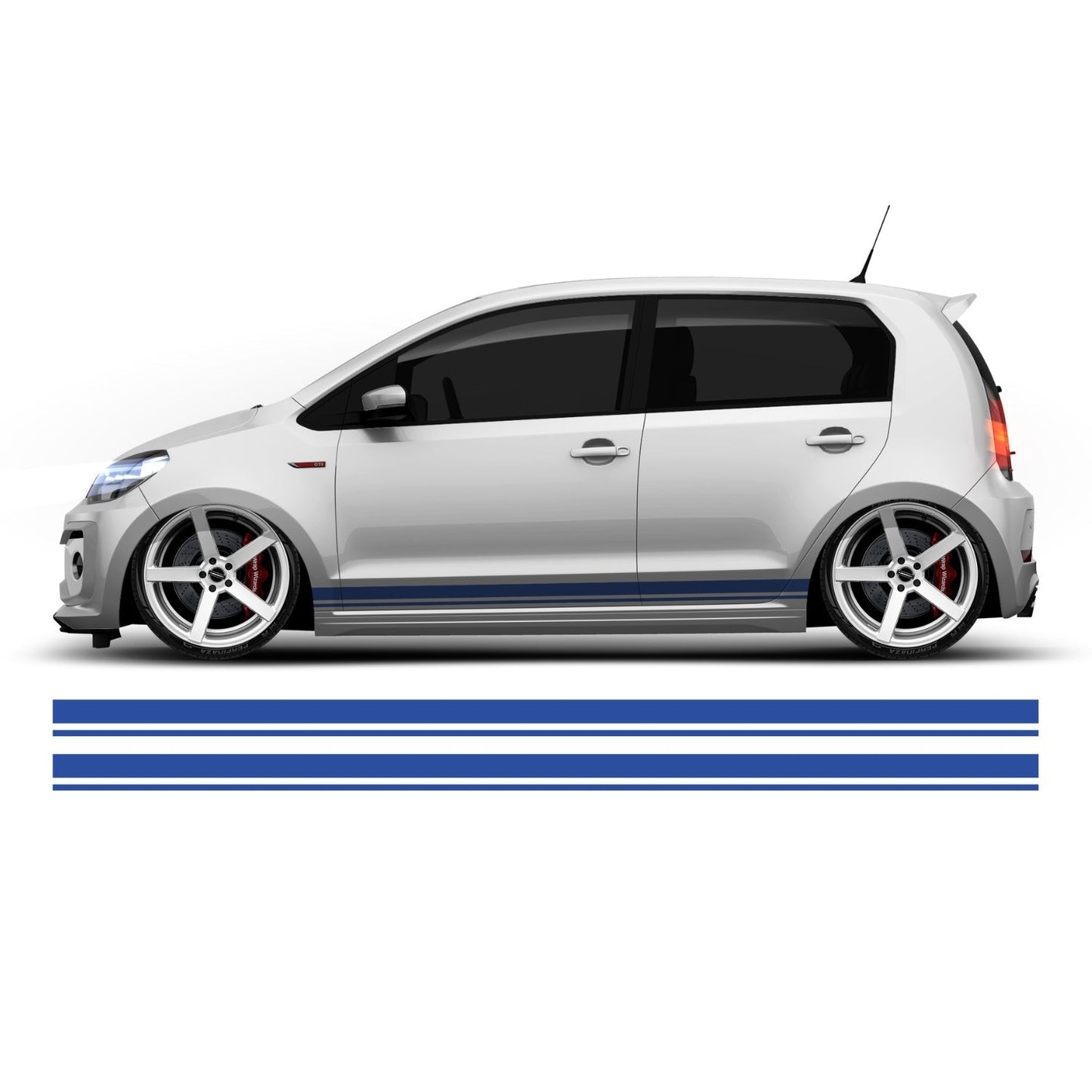 Seat Mii, Skoda Citigo, VW Up Seitenstreifen - Set 20002