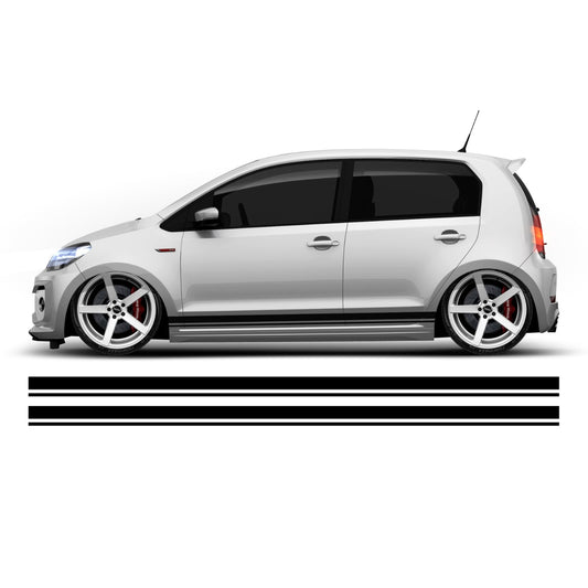 Seat Mii, Skoda Citigo, VW Up Seitenstreifen - Set 20002