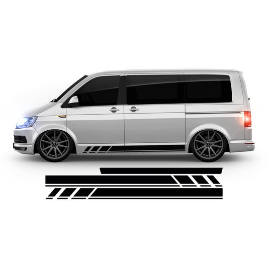 VW Bus T5 Blanko Seitenstreifen - Set 10004.02