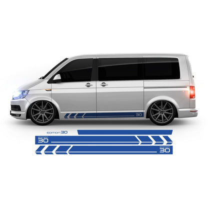 VW Bus T6 Edition 30 Seitenstreifen - Set 10005.08