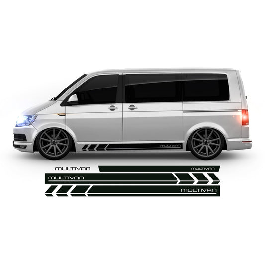 VW Bus T6 Multivan Seitenstreifen - Set 10005.09