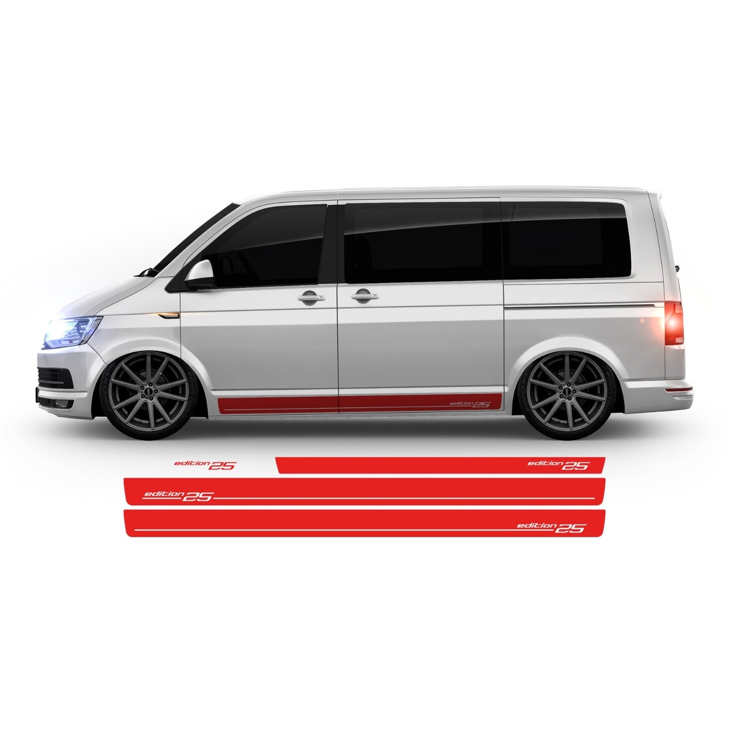 VW Bus T4 Edition 25 side stripes - Set 10006