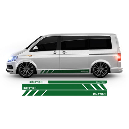 VW Bus T4 Blanko Seitenstreifen - Set 10002.02