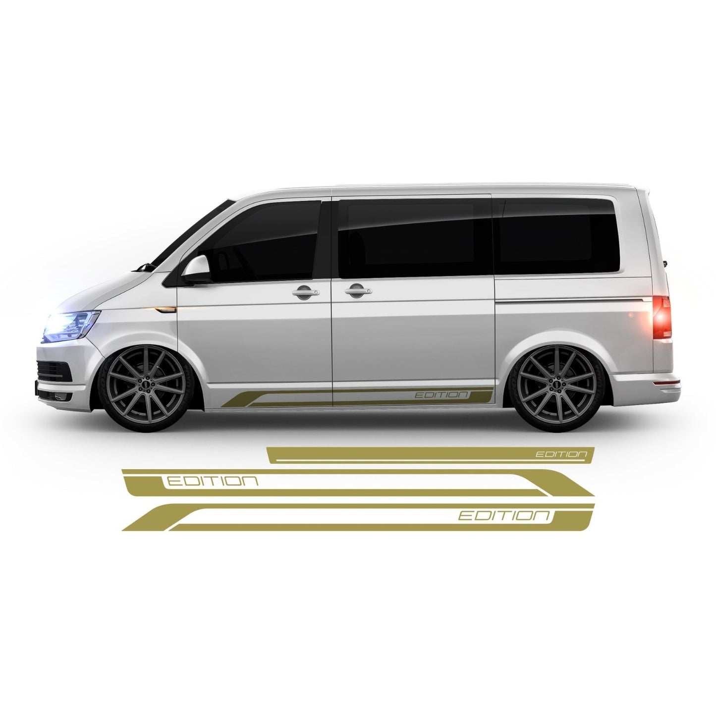 VW Bus T5 Editon Seitenstreifen - Set 10008.07S