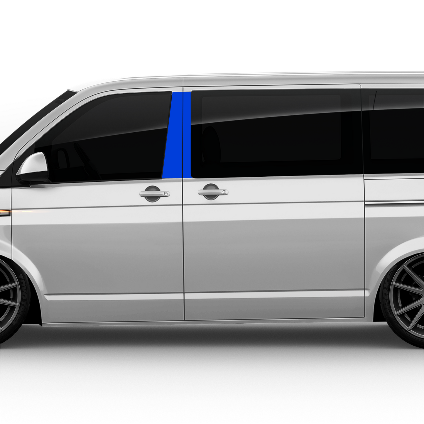 VW Bus Dekor für B-Säule passend für VW T5 T6 & T6.1 Set 10100.01