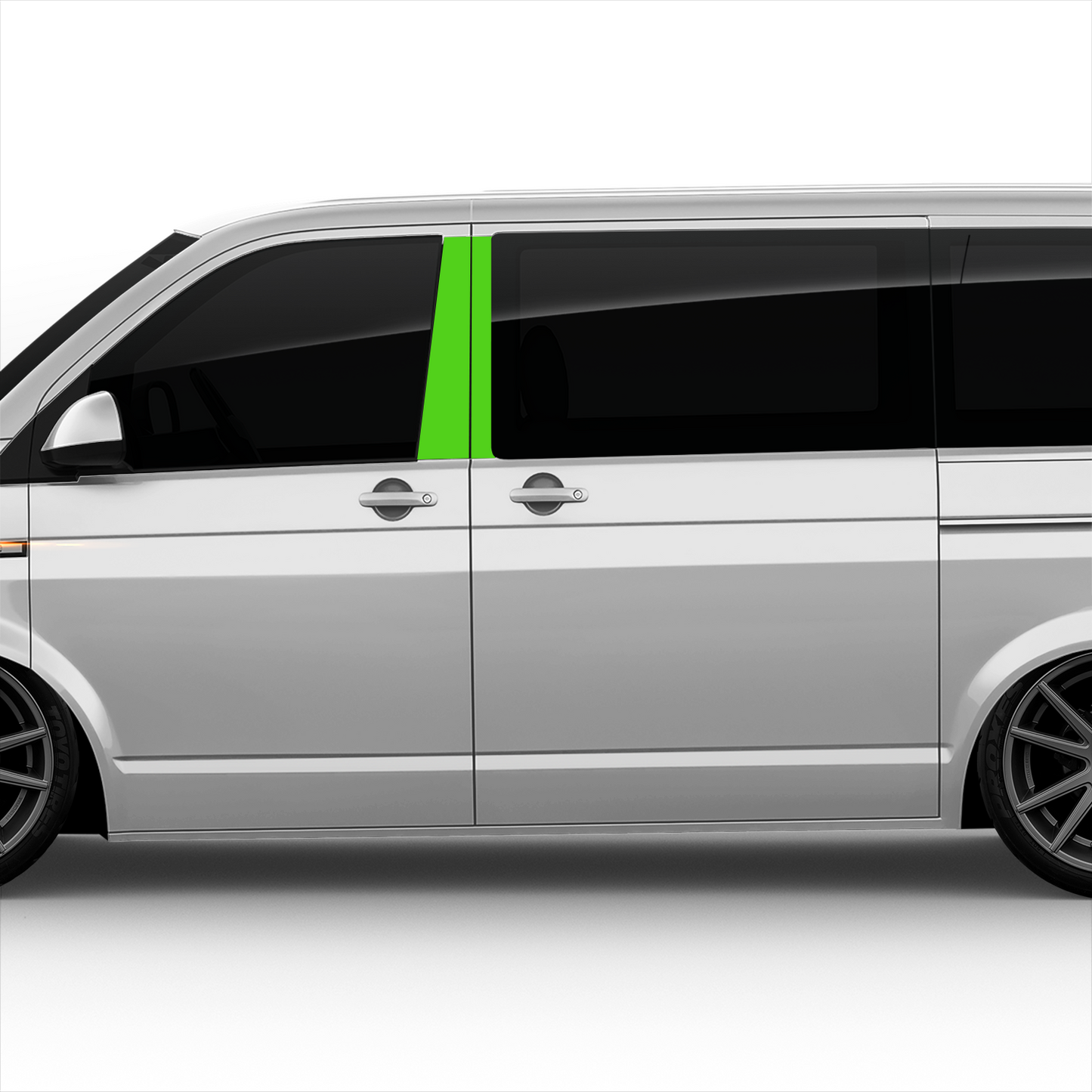 VW Bus Dekor für B-Säule passend für VW T5 T6 & T6.1 Set 10100.01