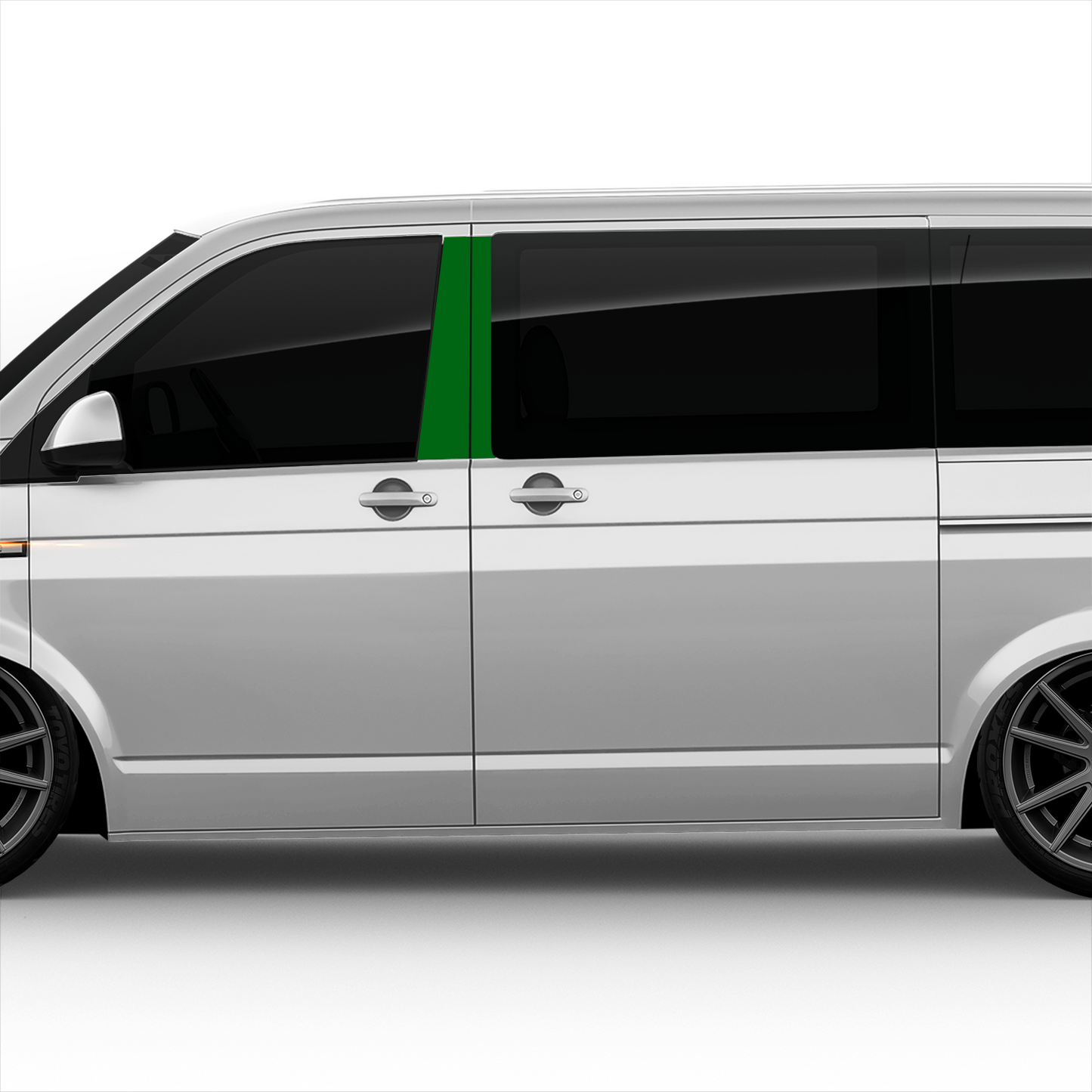 VW Bus Dekor für B-Säule passend für VW T5 T6 & T6.1 Set 10100.01