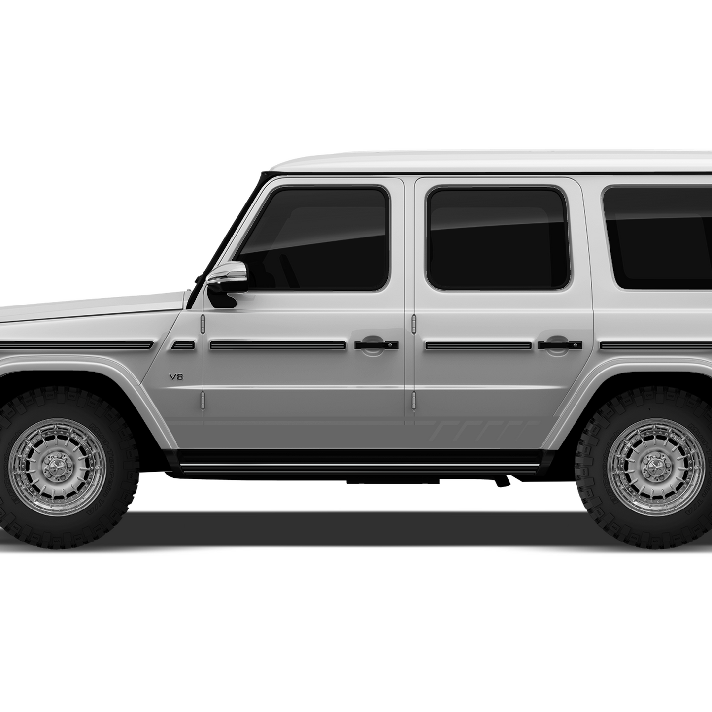 Mercedes G Klasse W463 Seitenstreifen - Set 40003