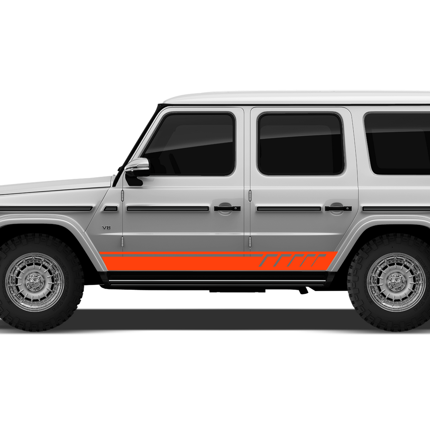 Mercedes G Klasse W463 Seitenstreifen - Set 40003