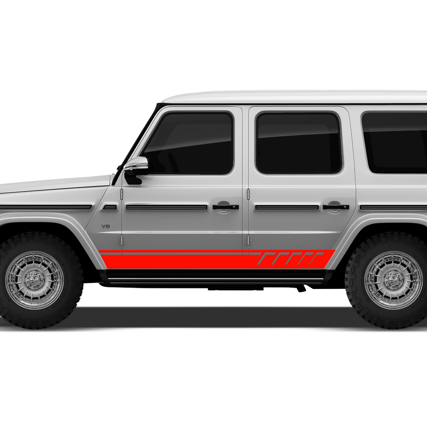 Mercedes G Klasse W463 Seitenstreifen - Set 40003
