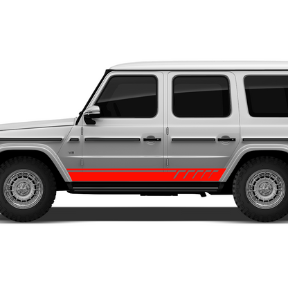 Mercedes G Klasse W463 Seitenstreifen - Set 40003
