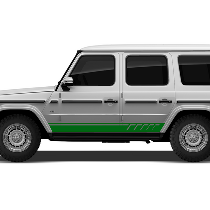 Mercedes G Klasse W463 Seitenstreifen - Set 40003