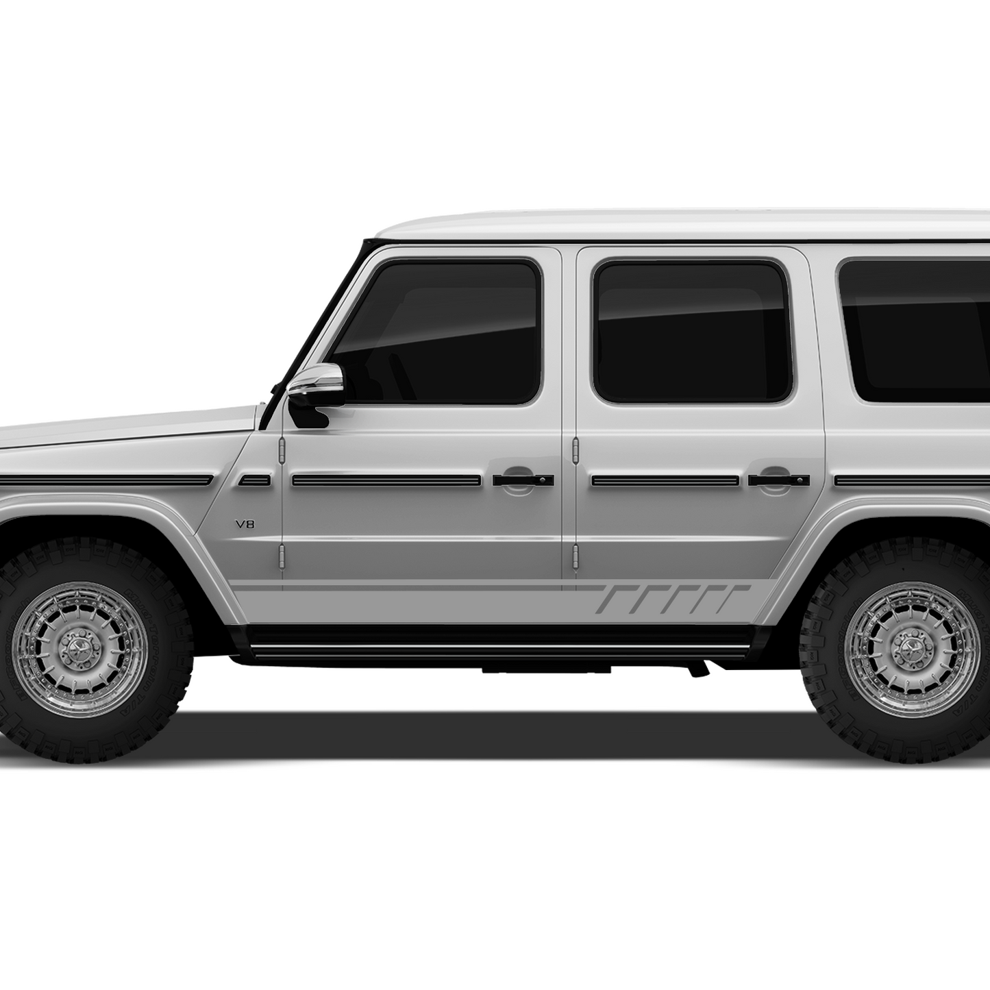 Mercedes G Klasse W463 Seitenstreifen - Set 40003