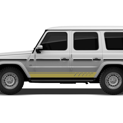 Mercedes G Klasse W463 Seitenstreifen - Set 40003