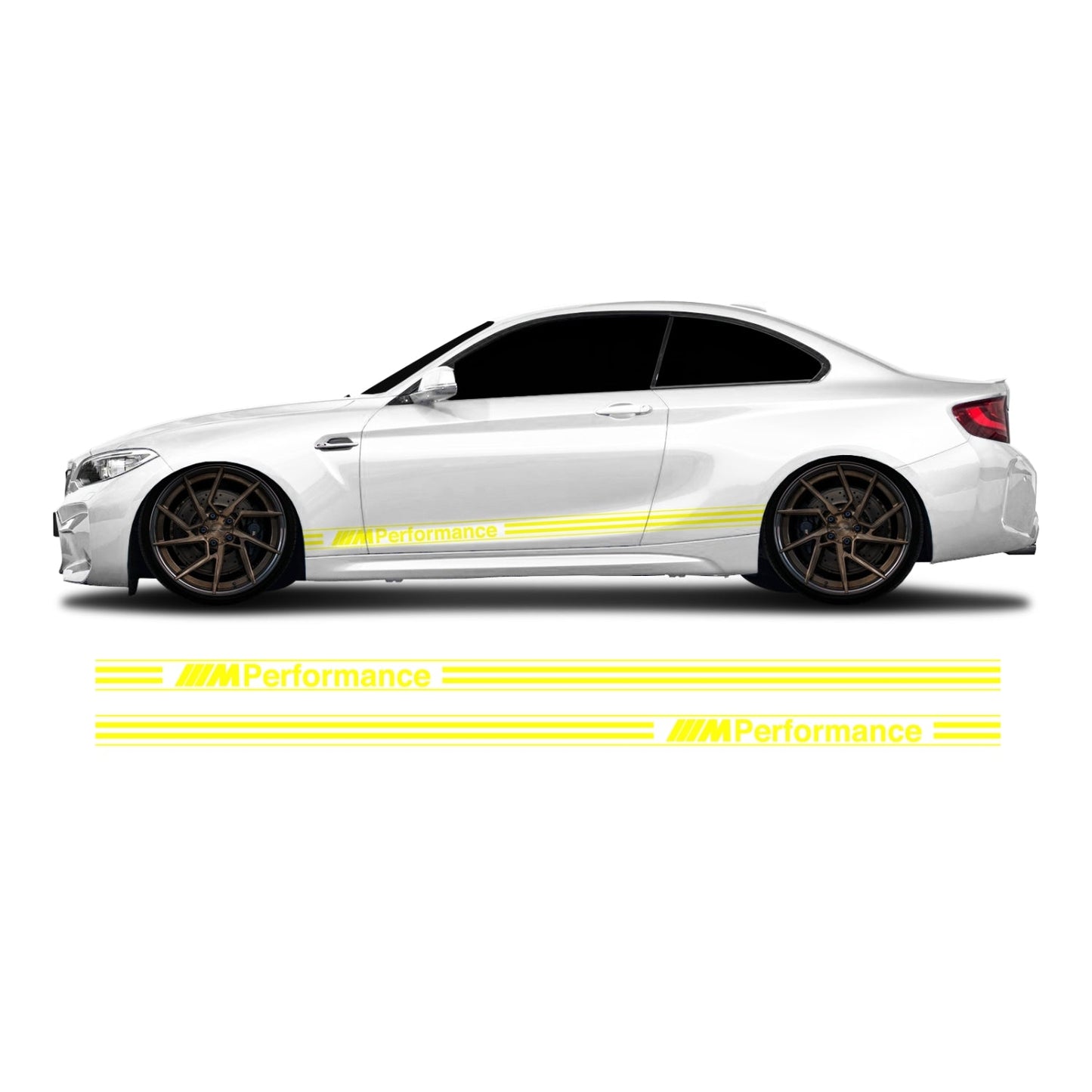 BMW 2er F22 & F23 Coupe und Cabrio Seitenstreifen - Set 50002