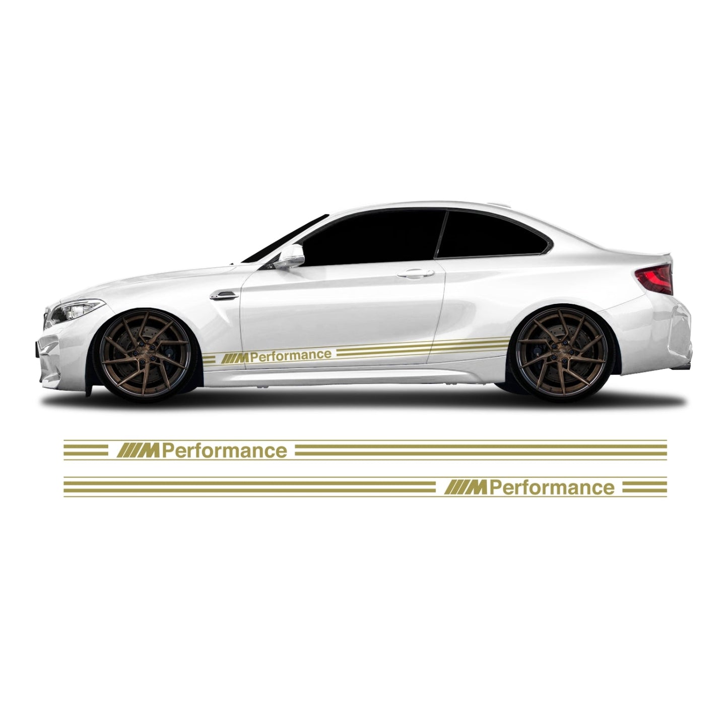 BMW 2er F22 & F23 Coupe und Cabrio Seitenstreifen - Set 50002