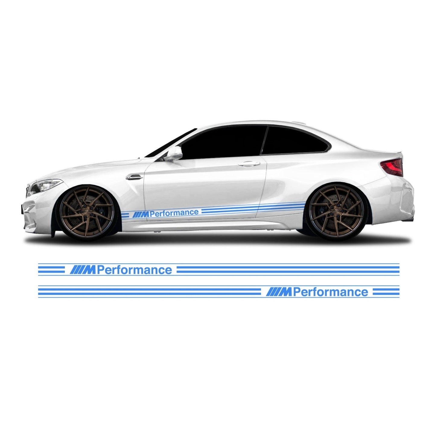 BMW 2er F22 & F23 Coupe und Cabrio Seitenstreifen - Set 50002