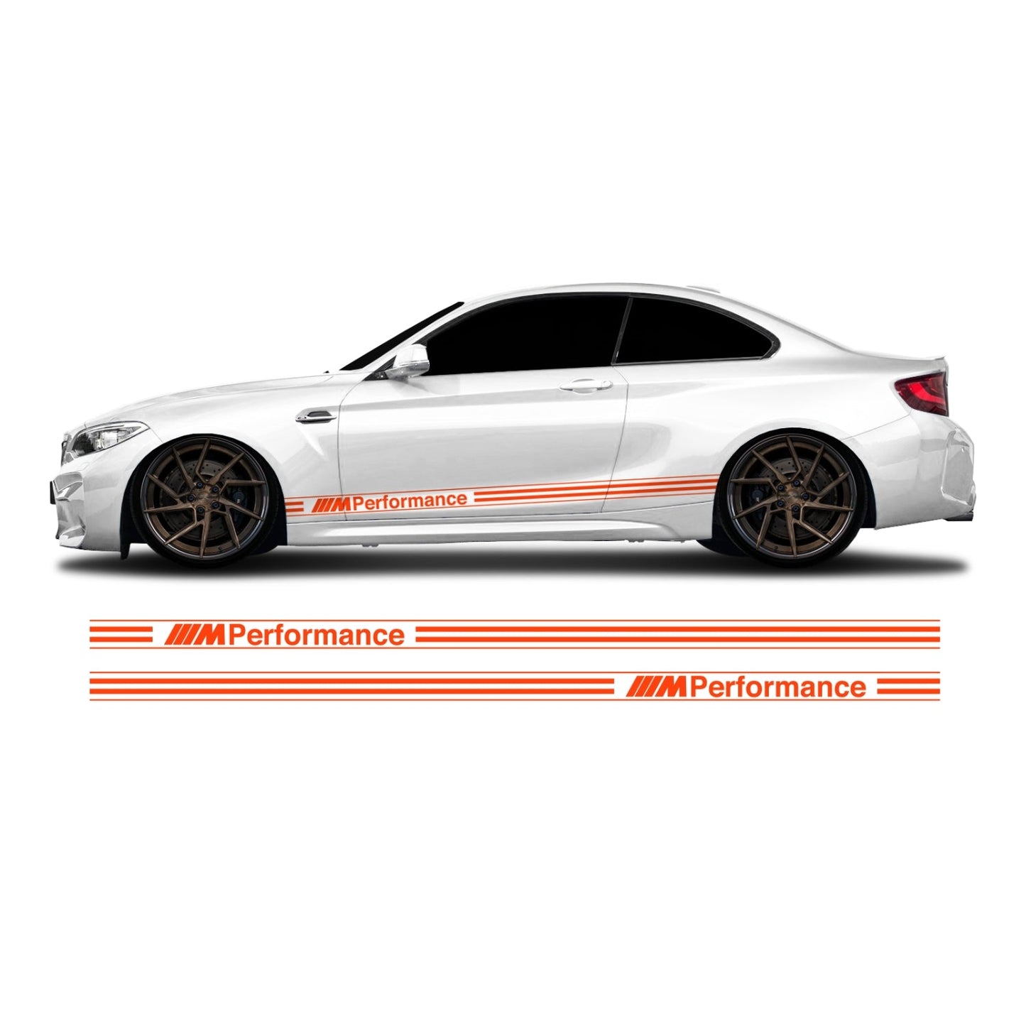 BMW 2er F22 & F23 Coupe und Cabrio Seitenstreifen - Set 50002