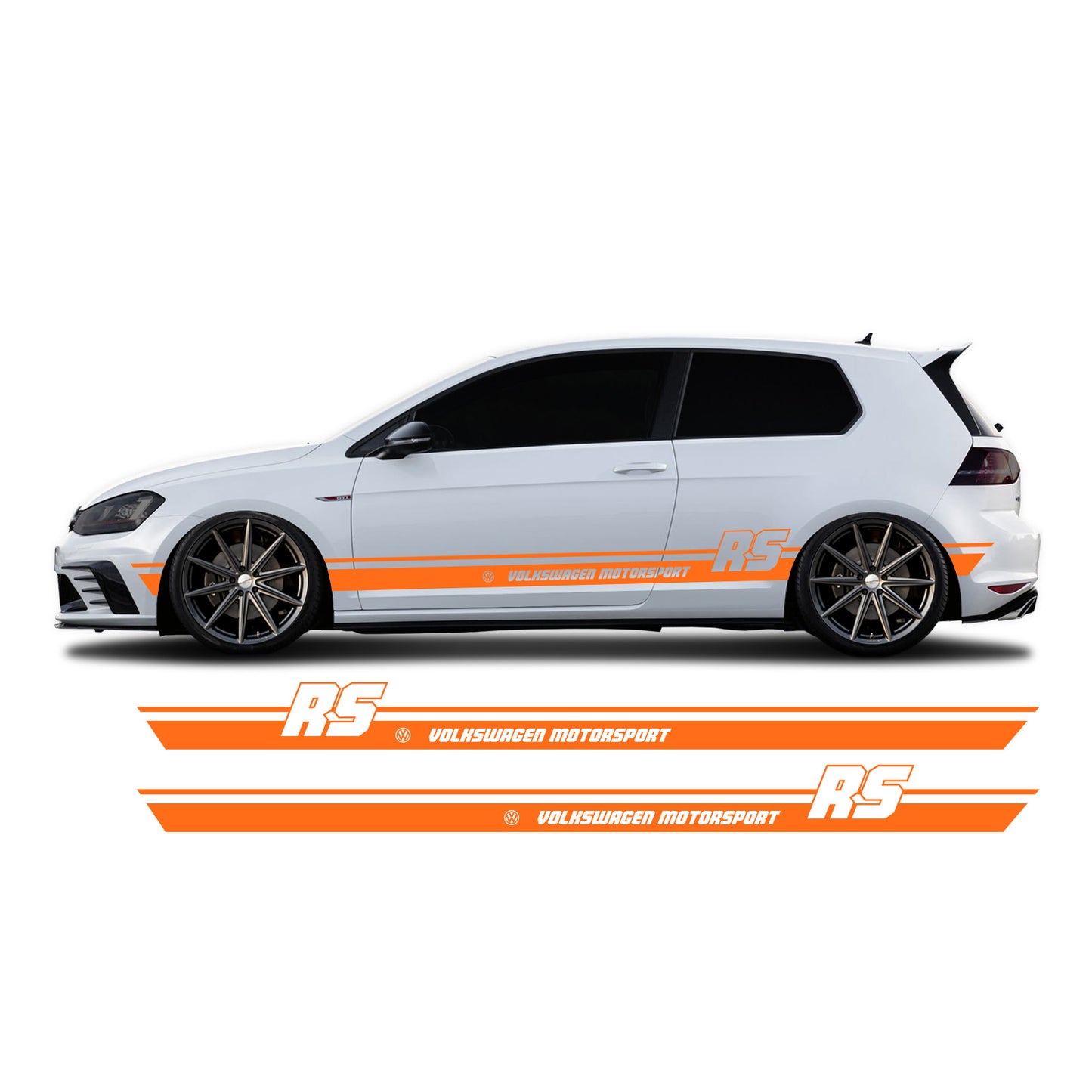VW Golf 7 side stripes with RS - Set 60003