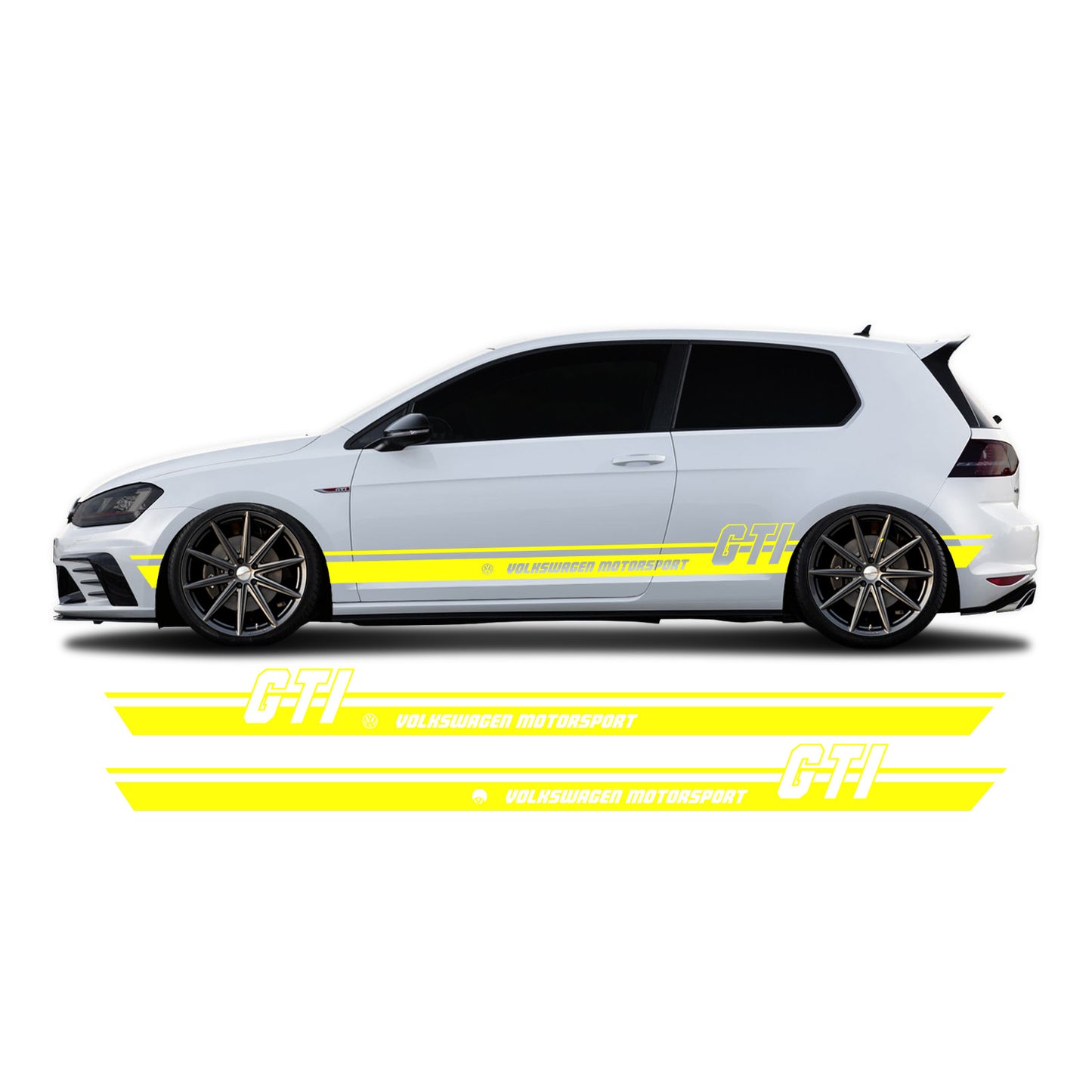 VW Golf 7 Seitenstreifen GTI - Set 60004