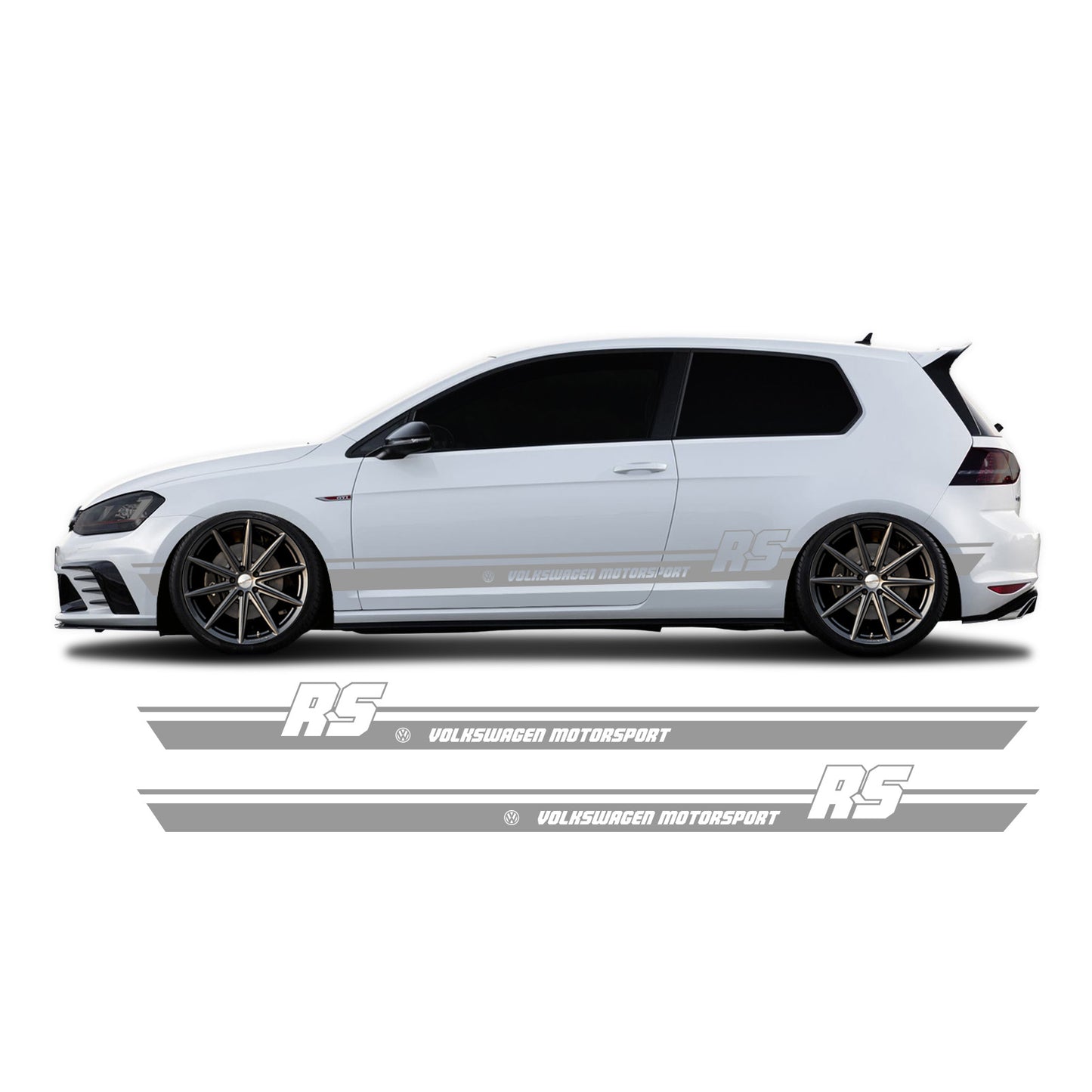 VW Golf 7 side stripes with RS - Set 60003